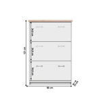 Pantofar Topty – schiță cu dimensiuni, imaginea 2