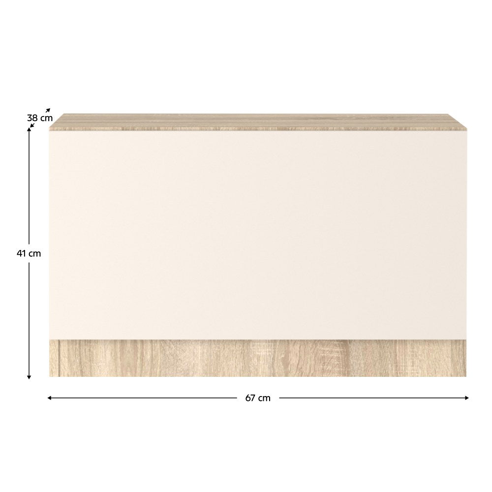 Pantofar Vertio – schiță cu dimensiuni