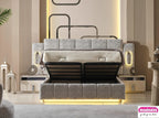 Set dormitor tapitat Mobilier 6 usi, vedere 9