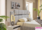 Set dormitor tapitat Mobilier 6 usi, vedere 7