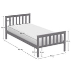 Pat copii Anatra – schiță cu dimensiuni
