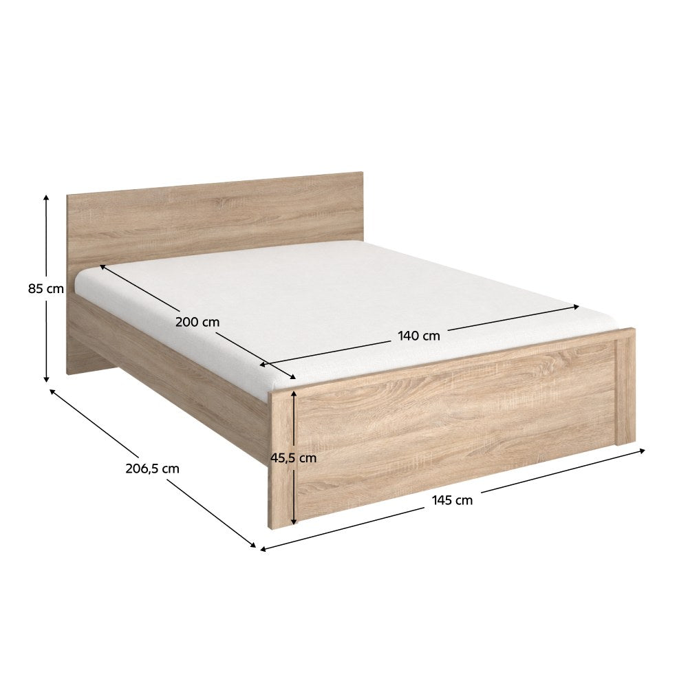 Pat copii Topty – schiță cu dimensiuni