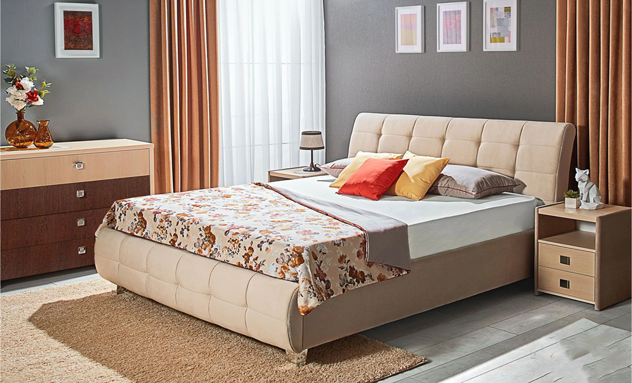 Pat, Tapitat Samba Beige 160x200