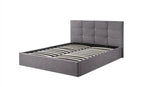 Pat, Tapitat Siena, cu Somiera Rabatabila KJB6293, Bej 160x200