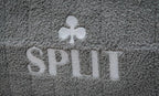 Set pat tapitat cu somiera cu saltea inclusa, gri inchis, 160x200 cm, Split