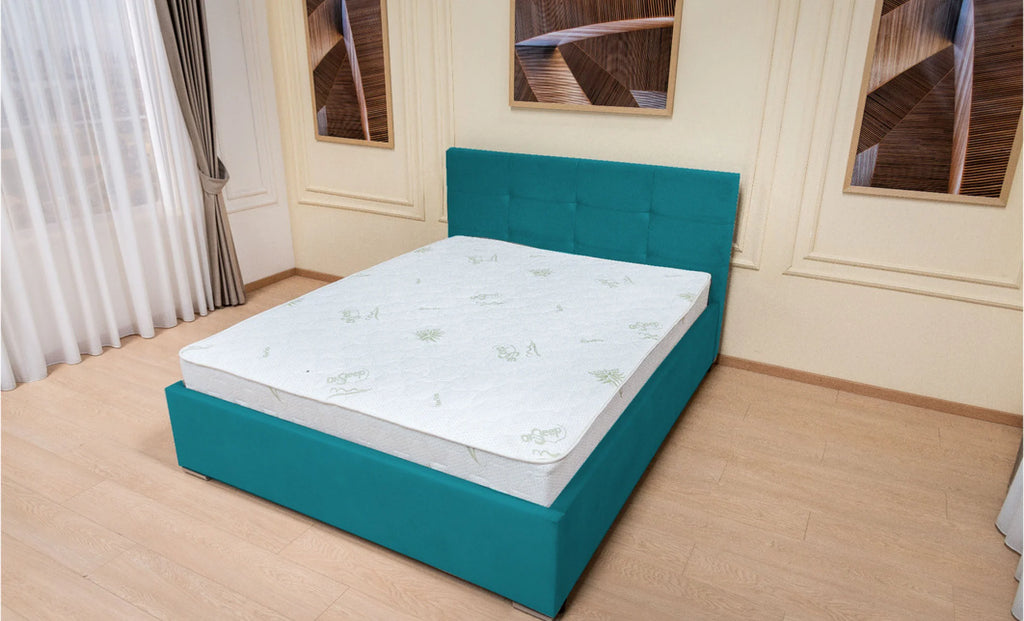 Set pat tapitat Fresh cu Saltea Bonell Aloe Vera, vedere 27