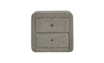 Pat tapitat Pierre Cardin cu somiera cu spatiu de depozitare, bej deschis, 160x200 cm, Palais