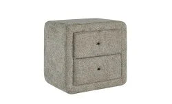Pat tapitat Pierre Cardin cu somiera cu spatiu de depozitare, bej deschis, 160x200 cm, Palais