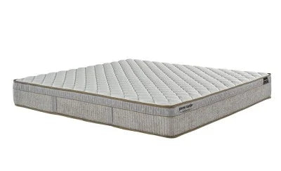 Pat tapitat Pierre Cardin cu somiera cu spatiu de depozitare, bej deschis, 160x200 cm, Palais