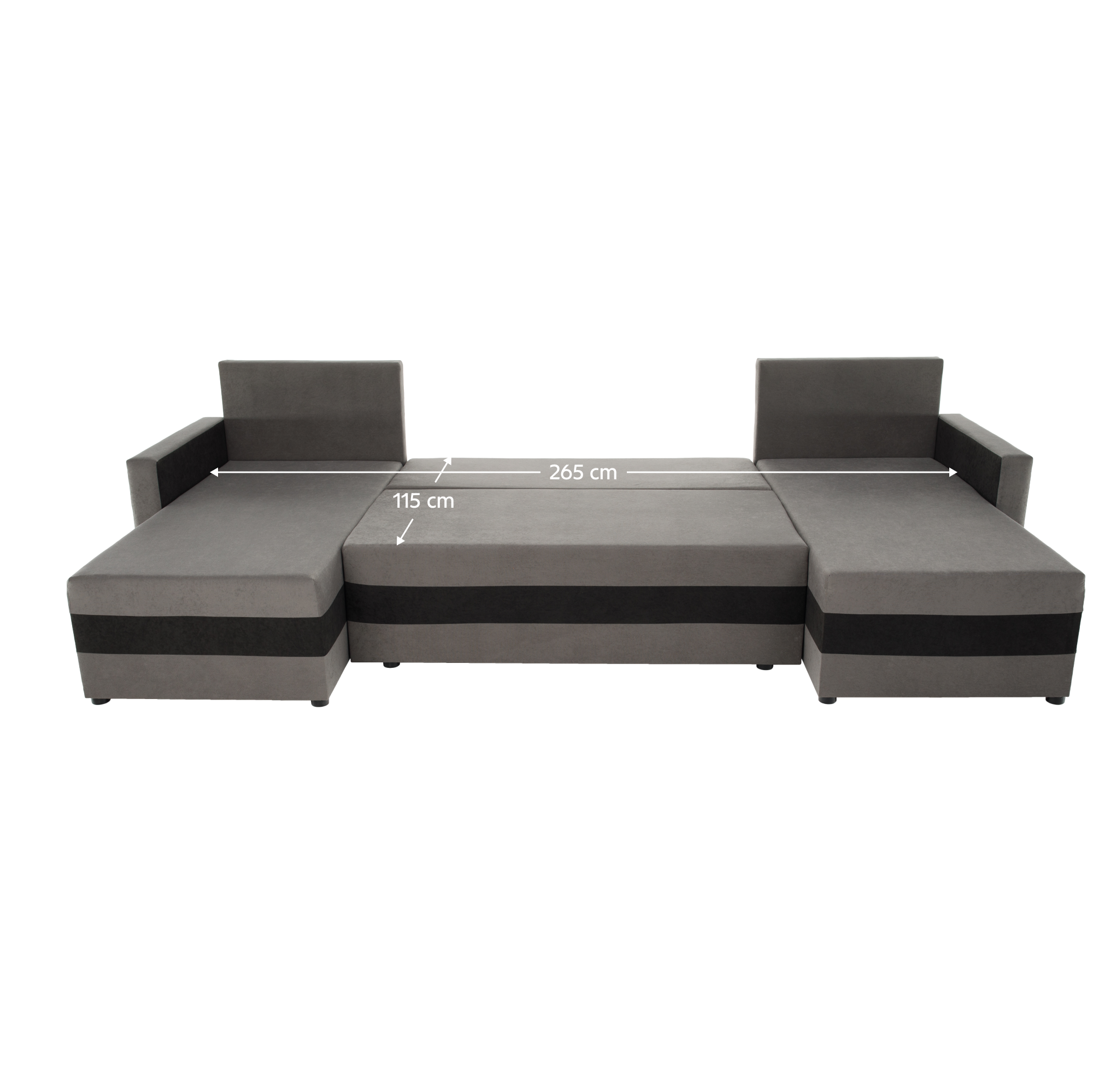 Coltar in forma de U extensibil PAULITA, vedere 4