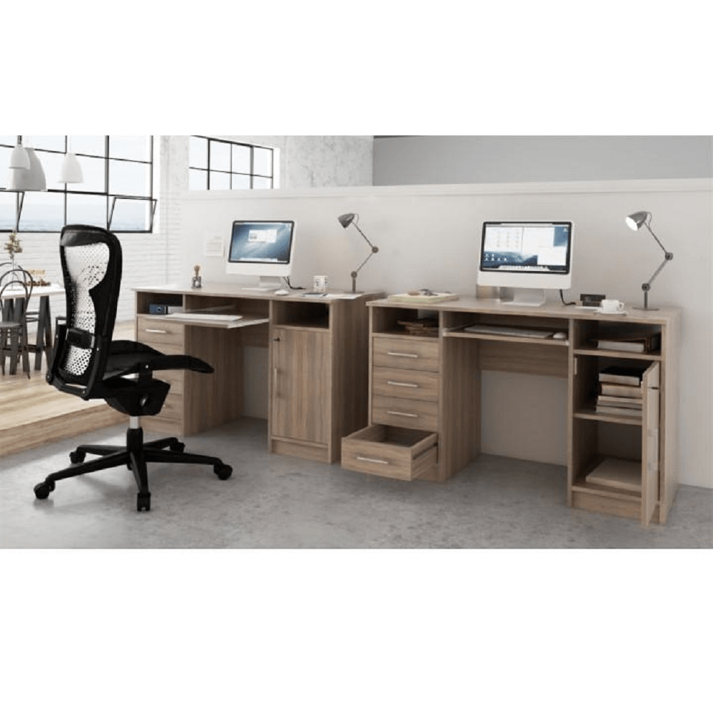 Birou PC B9, stejar sonoma