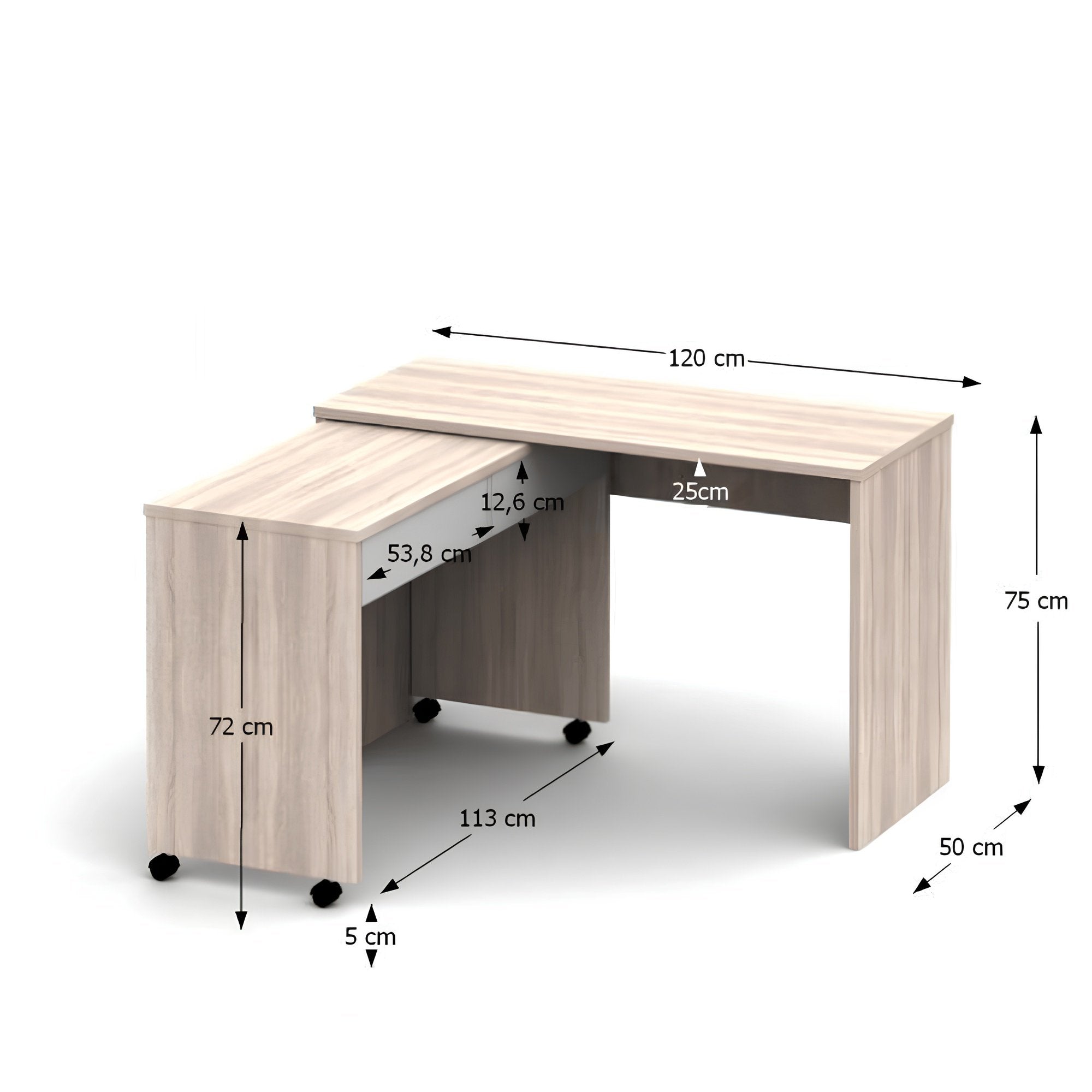 Birou extensibil VERSAL NEW, vedere 8