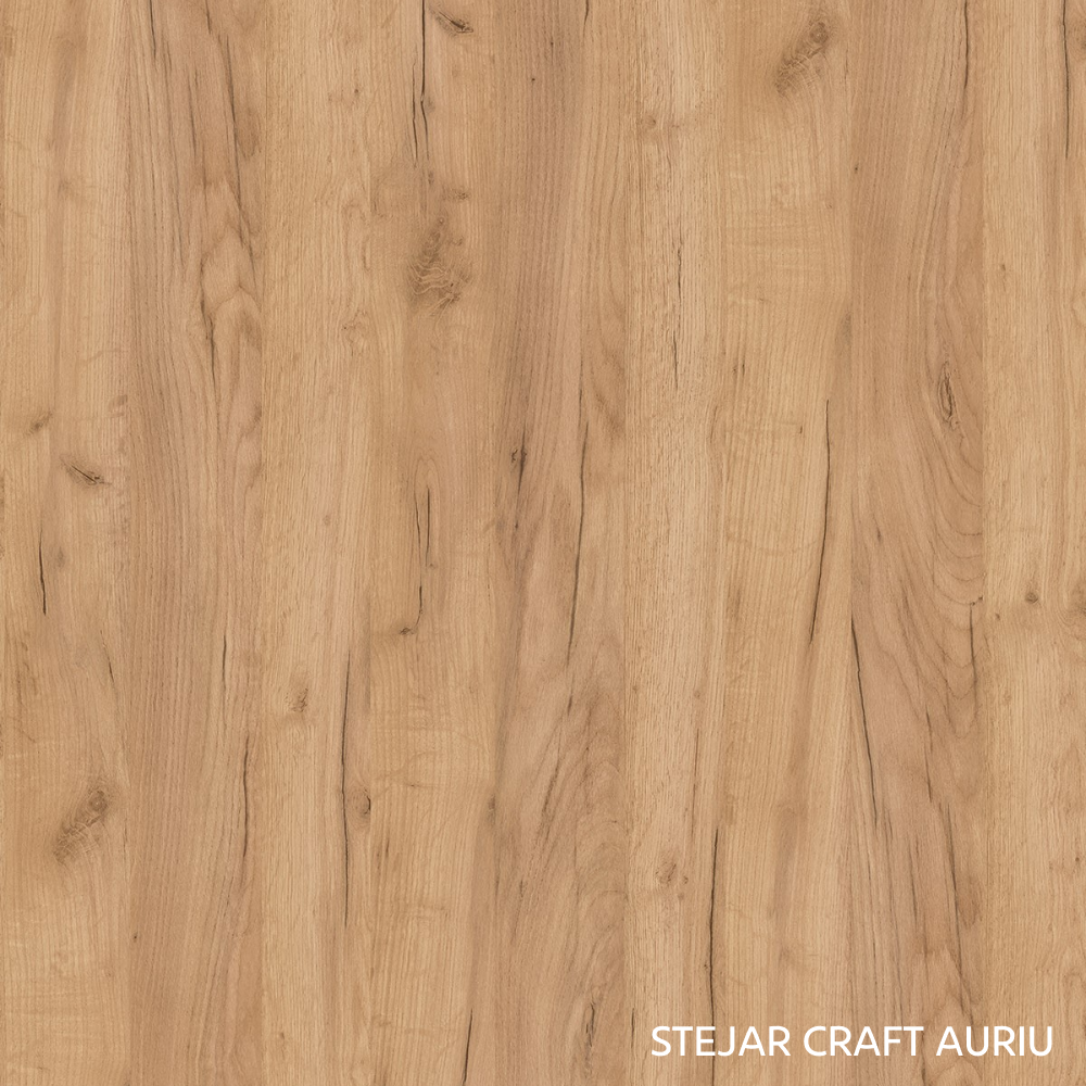 Blat de lucru, stejar artisan auriu