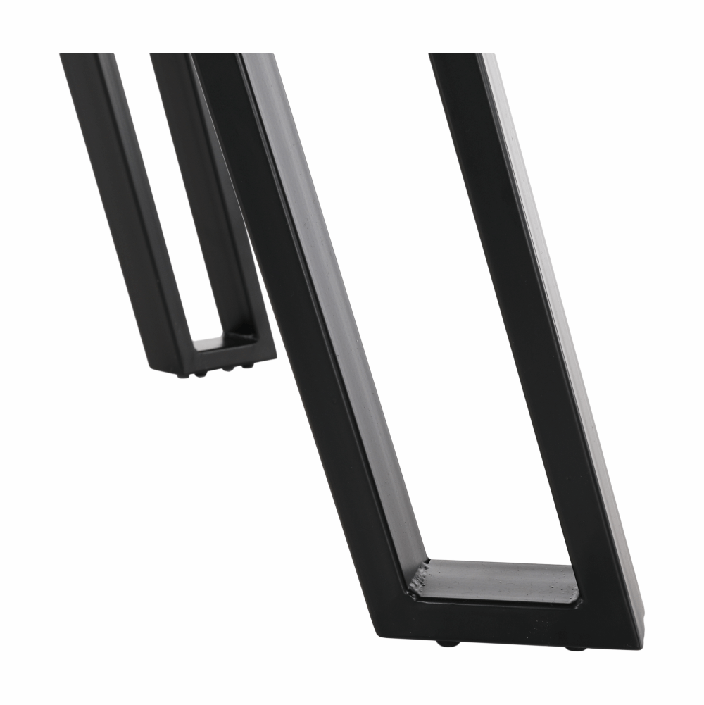Masa dining PEDAL, stejar / negru