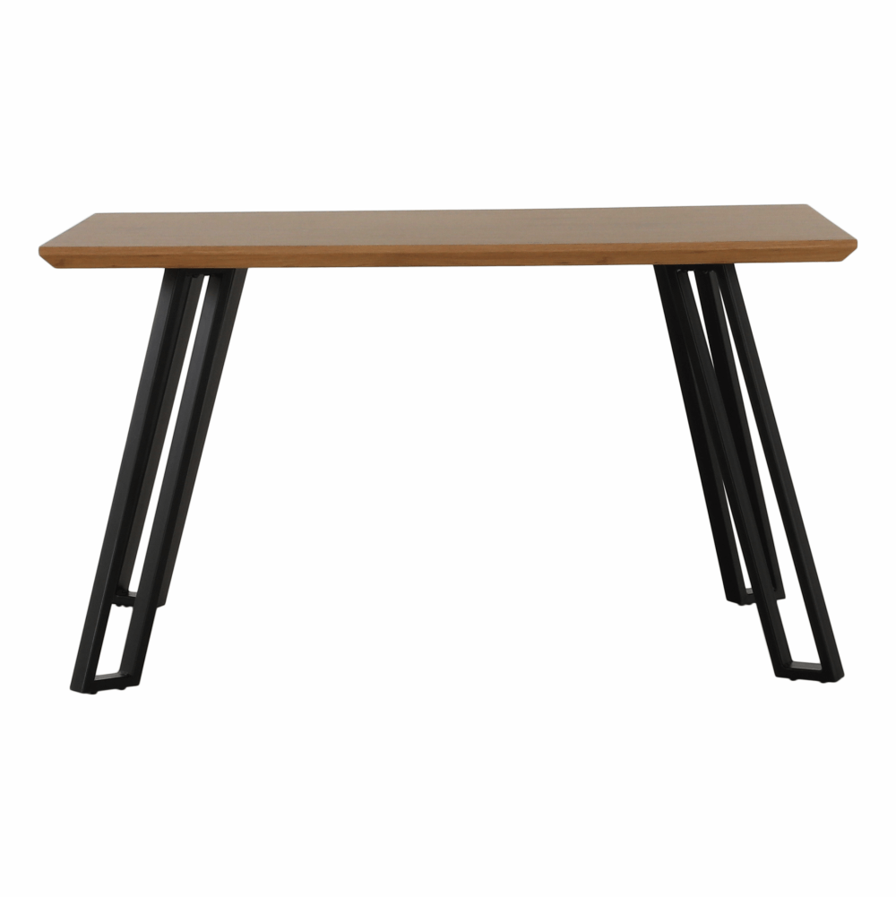 Masa dining PEDAL, stejar / negru