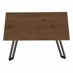 Masa dining PEDAL, stejar / negru