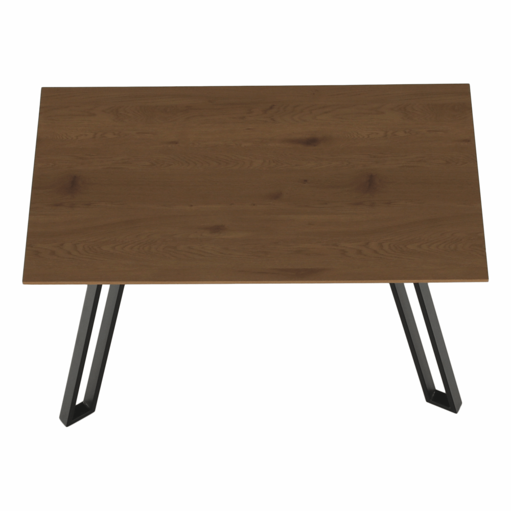 Masa dining PEDAL, stejar / negru