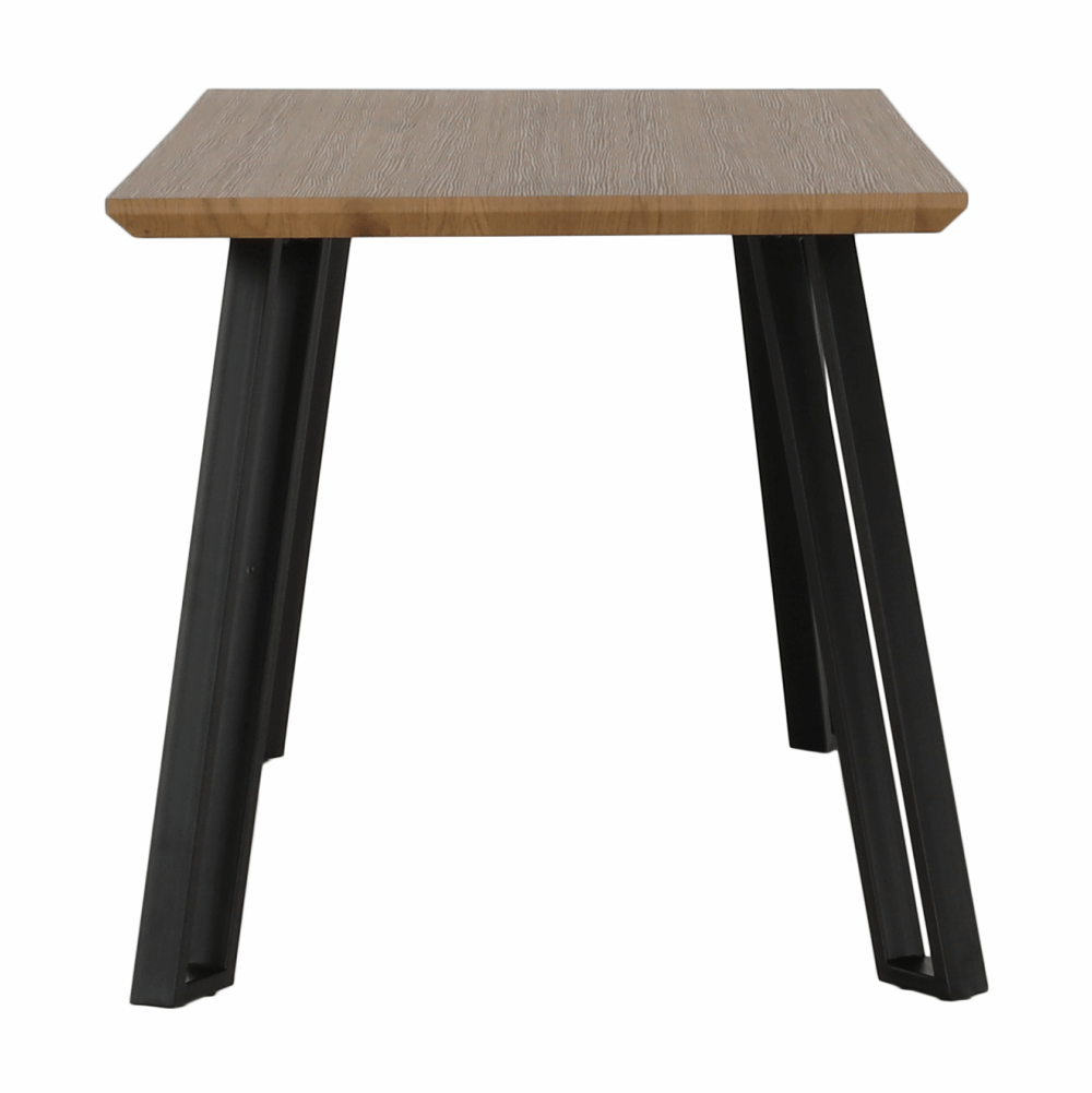 Masa dining PEDAL, stejar / negru