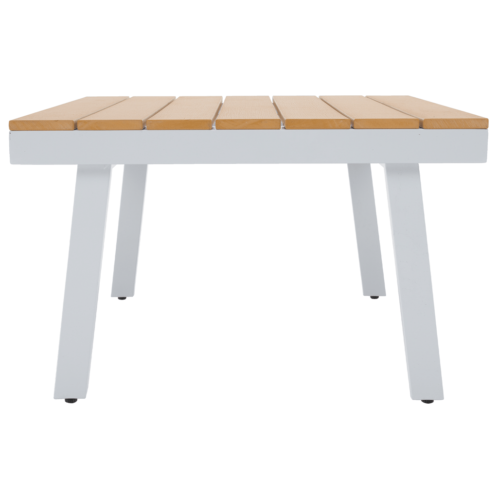 Set gradina PELOR, alb / stejar / gri deschis
