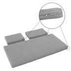 Set gradina PELOR, alb / stejar / gri deschis
