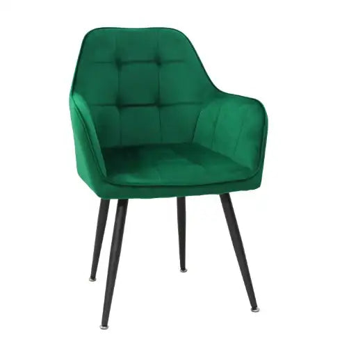 Scaun tapitat living din si picioare metalice Pera, vedere 10
