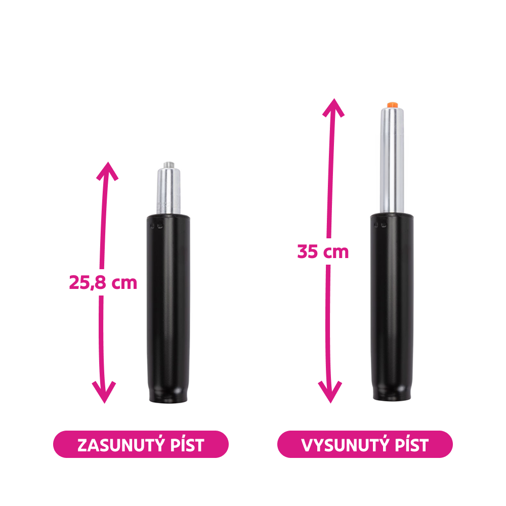 Piston cu gaz PIEST TYP 1, vedere 4