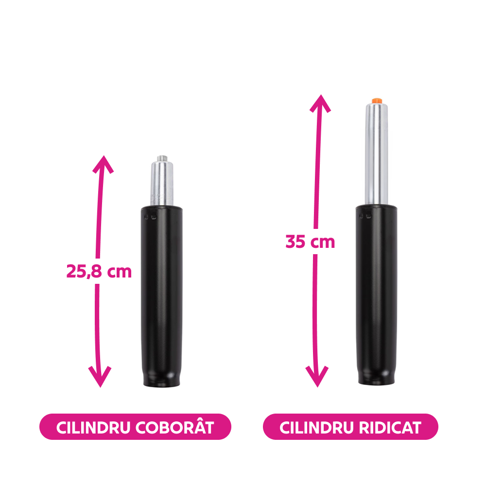 Piston PIEST, negru