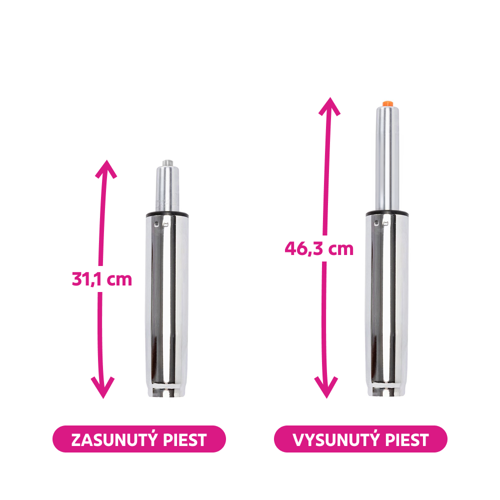 Piston cu gaz PIEST TYP 6, vedere 4