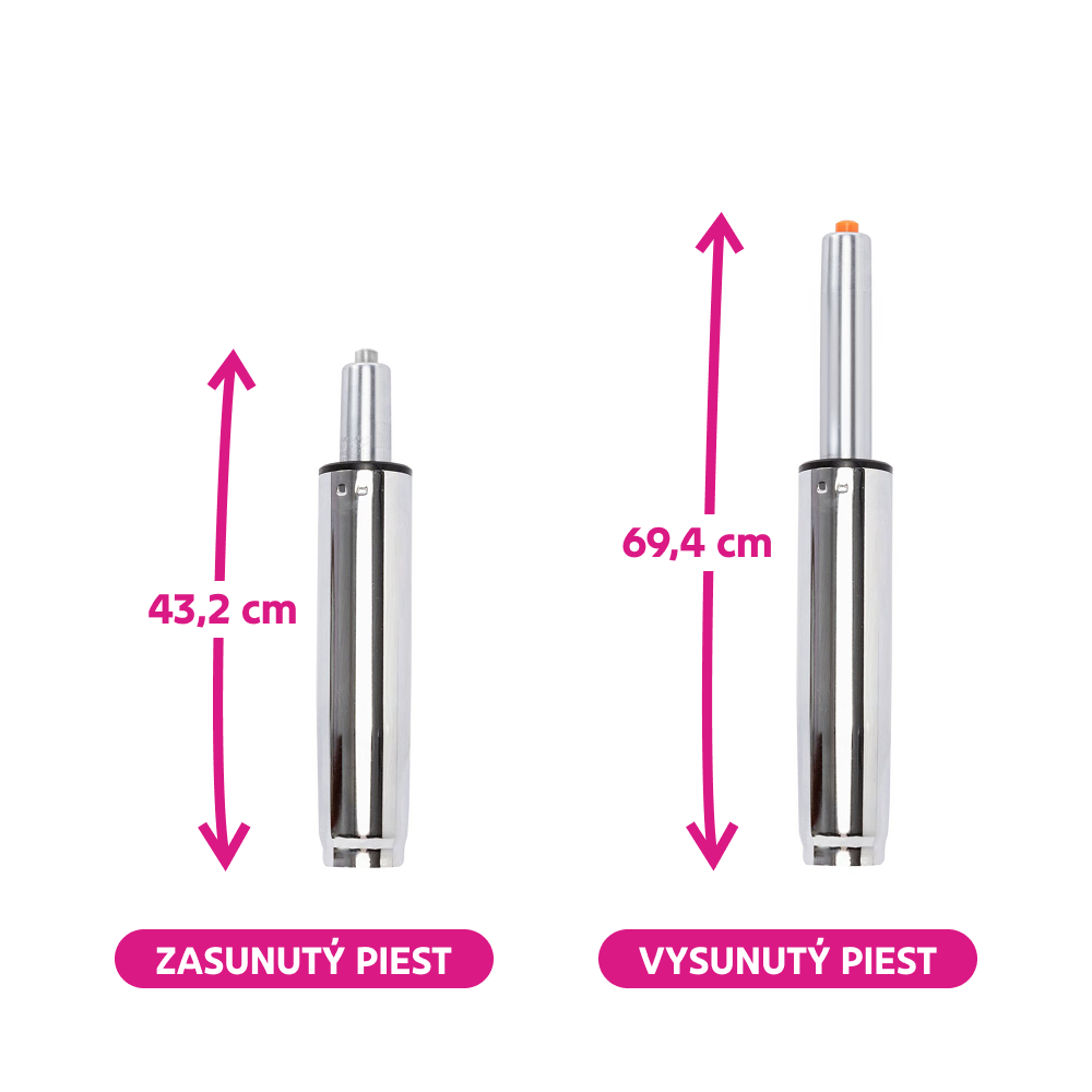Piston cu gaz PIEST TYP 8, vedere 4