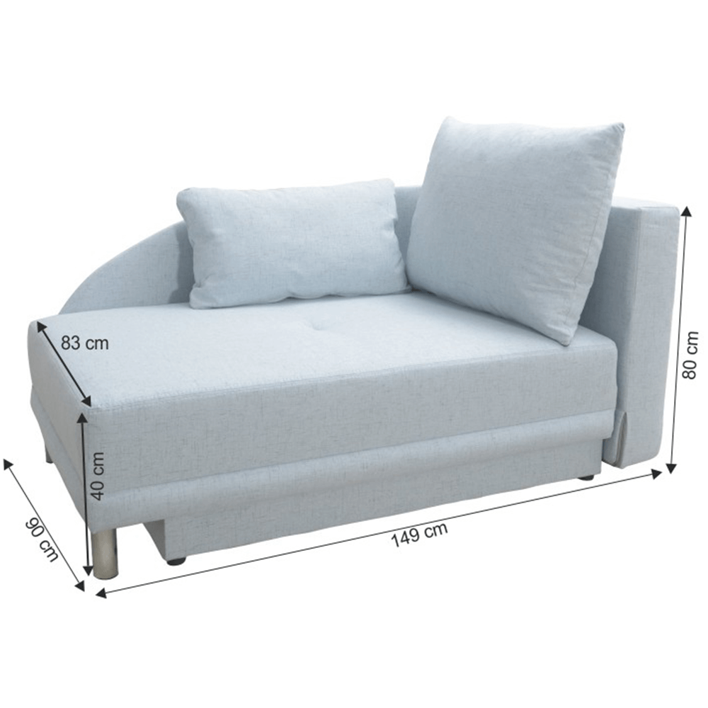 Canapea extensibila LAUREL, vedere 6