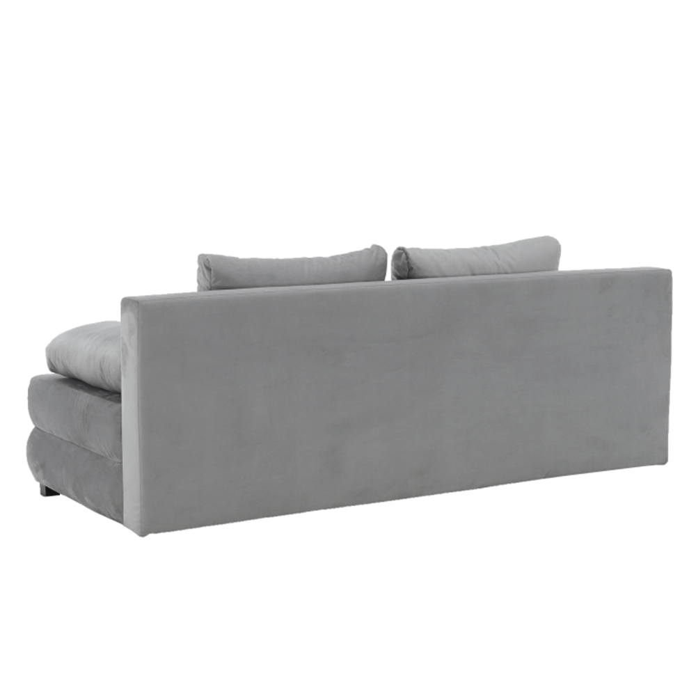 Canapea CLIV, gri / turcoaz