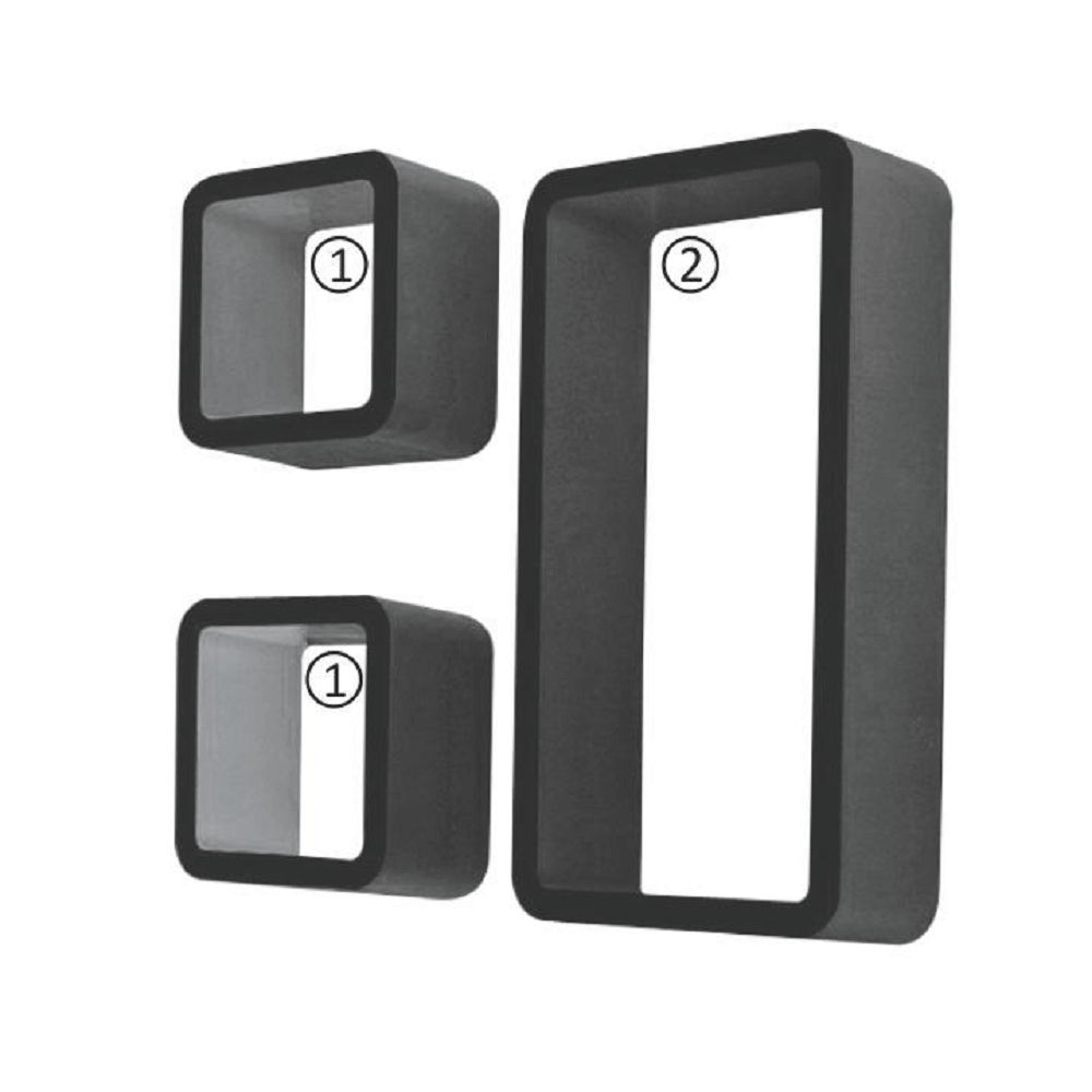 Polite TRIX FY 7493, 3 buc, negru