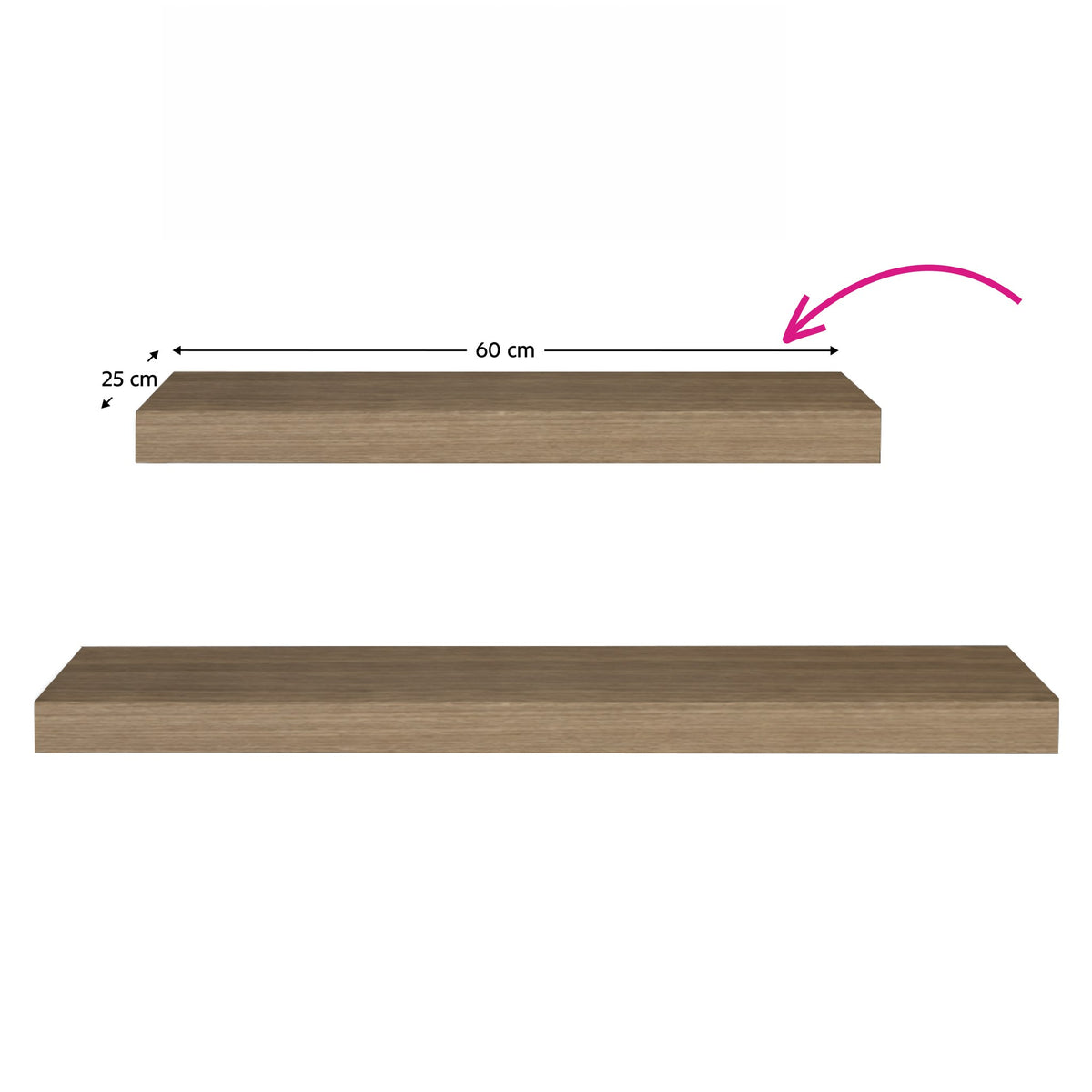 Poliță Gana – schiță cu dimensiuni