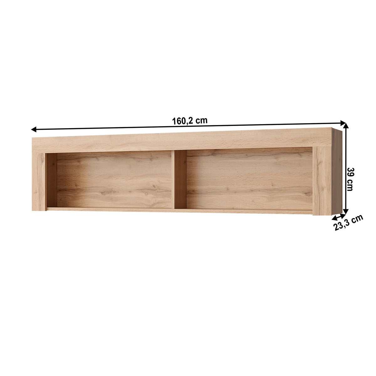 Poliță Moratiz – schiță cu dimensiuni