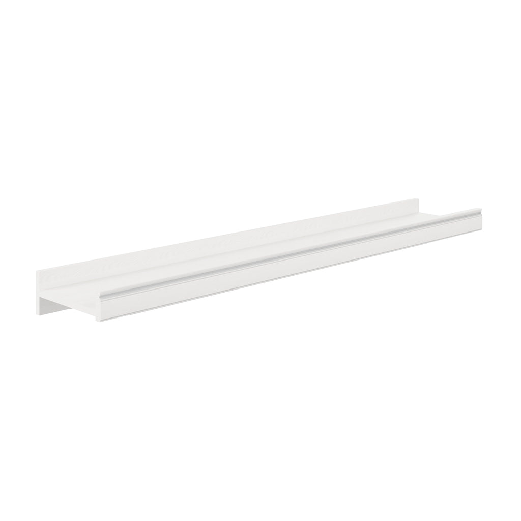 Poliță White, alb, vedere din față