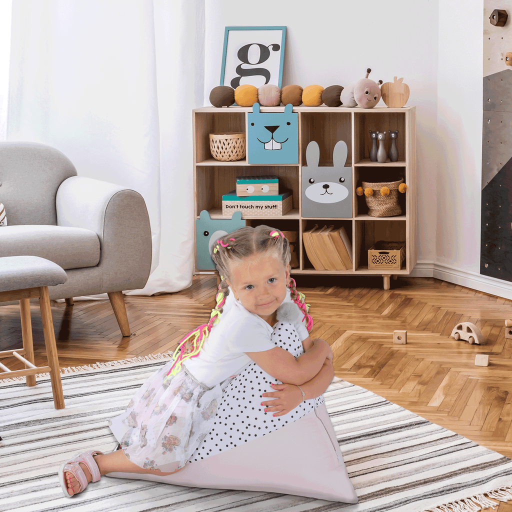 Fotoliu tip sac tapitat POMPOM, vedere 2