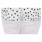 Fotoliu sac POMPOM, alb / roz / gri