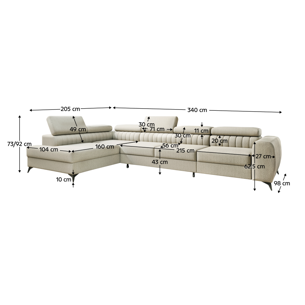 Coltar extensibil PONTI MAXI ROH, vedere 6