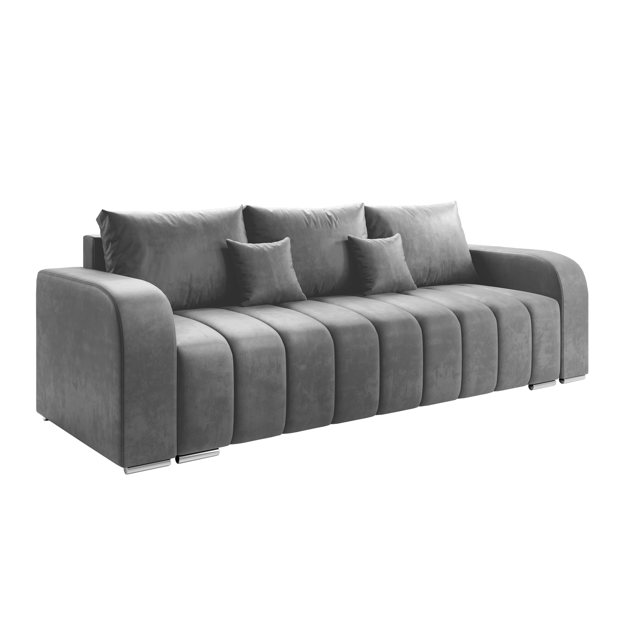 Canapea extensibila PORIMA, culoare gri