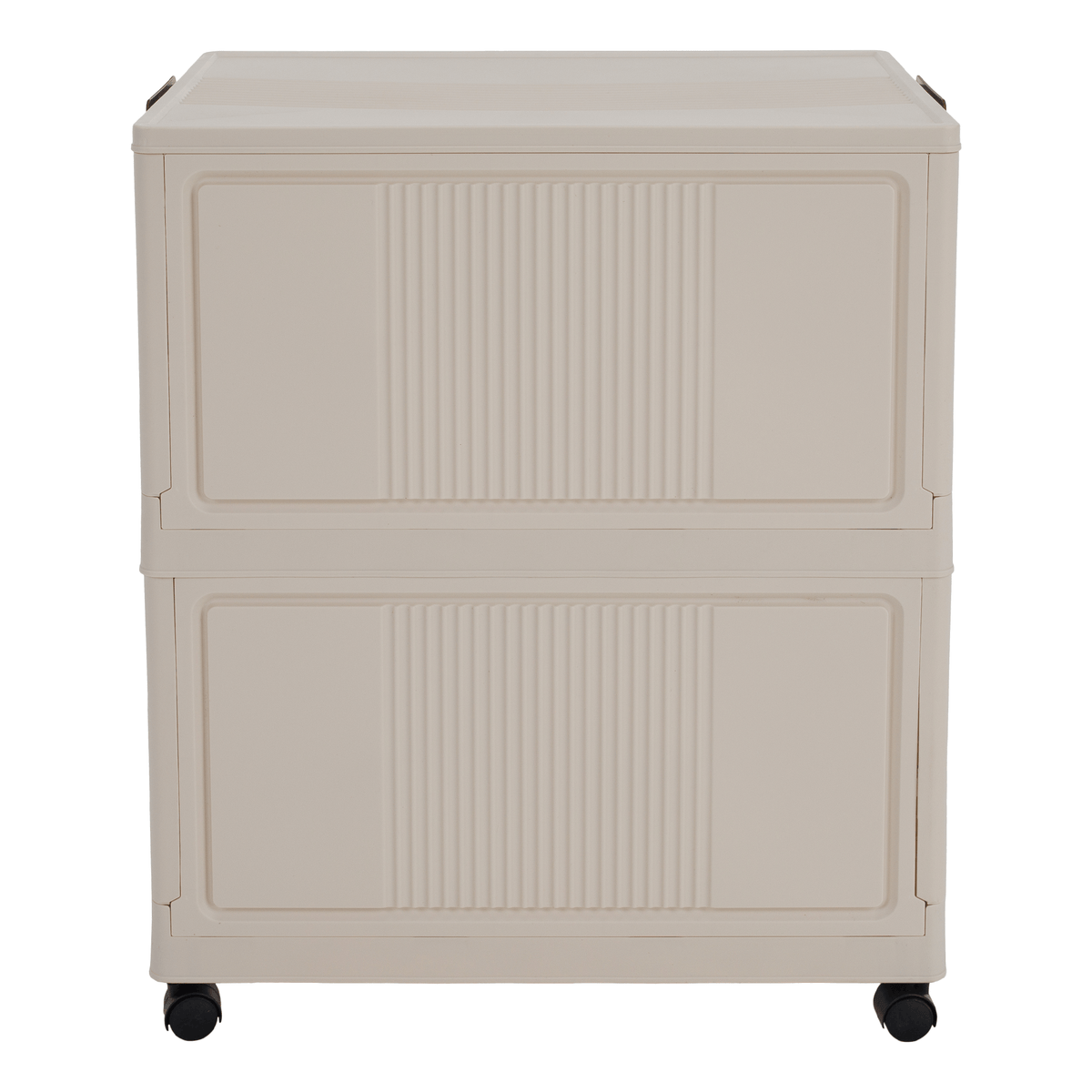 Dulap modular POSA, alb / maro