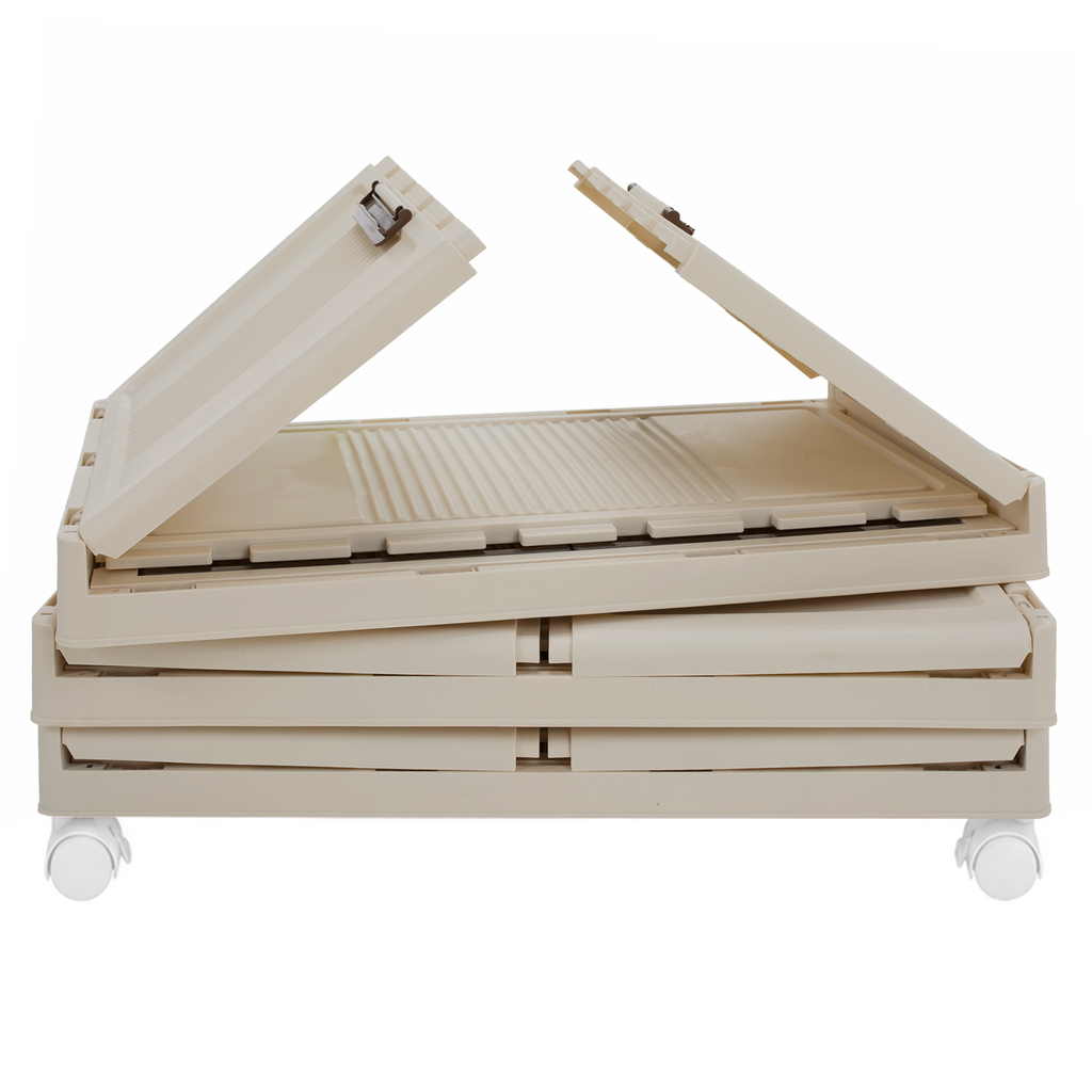 Dulap modular POSA, alb / maro