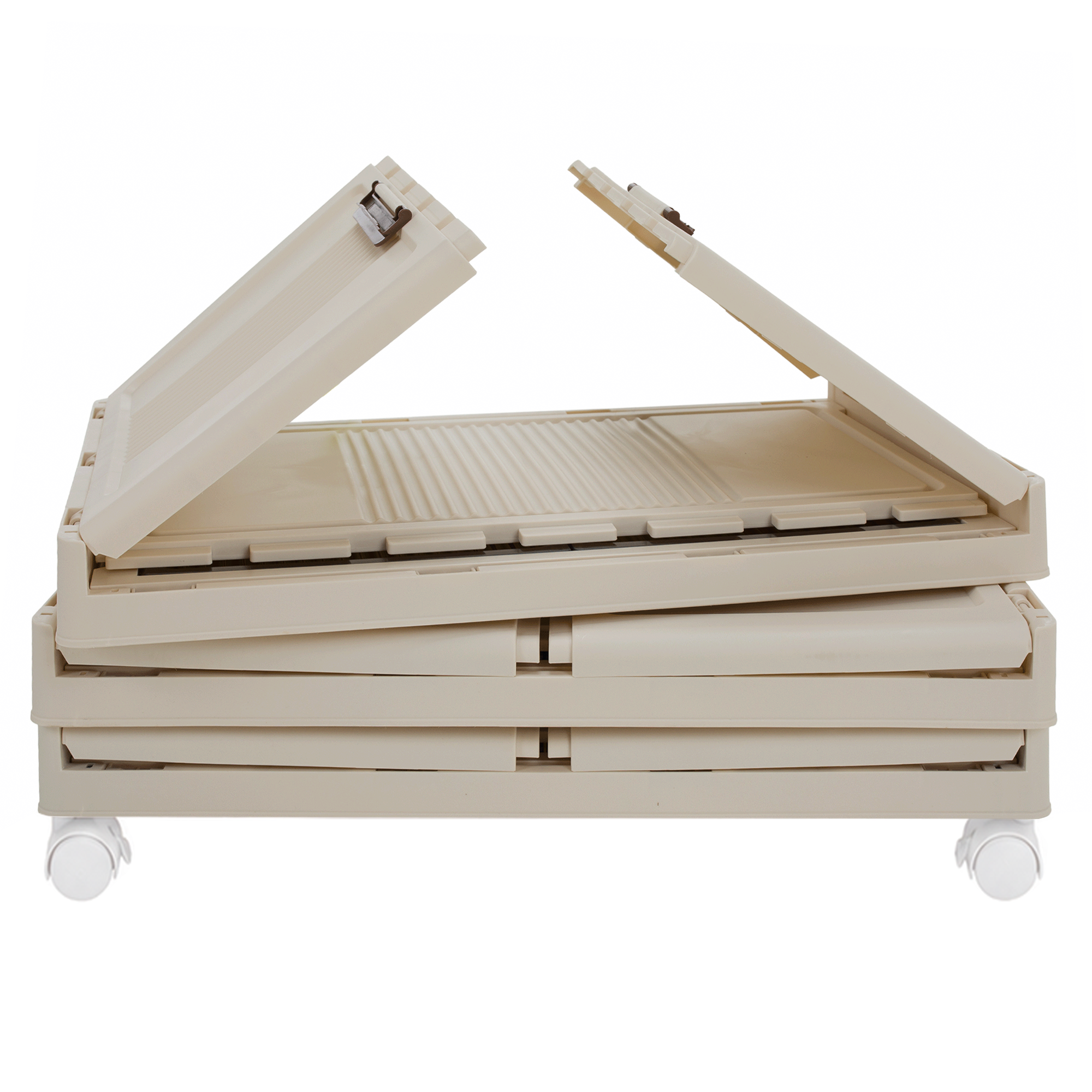 Dulap modular POSA, alb / maro