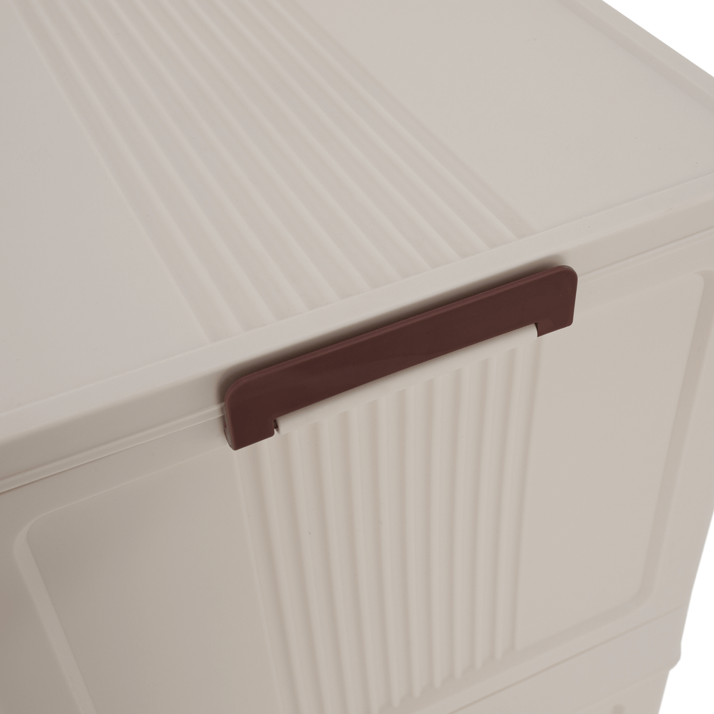 Dulap modular POSA, alb / maro