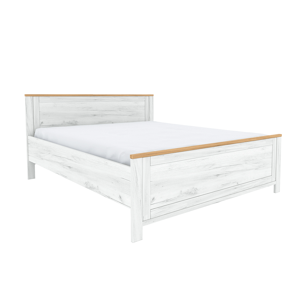 Pat Z2 160x200 SUDBURY, stejar craft auriu/stejar craft alb