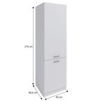 Dulap bucatarie modular FABIANA S60/210, vedere 3