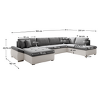 Coltar in forma de U extensibil MATAR, vedere 6