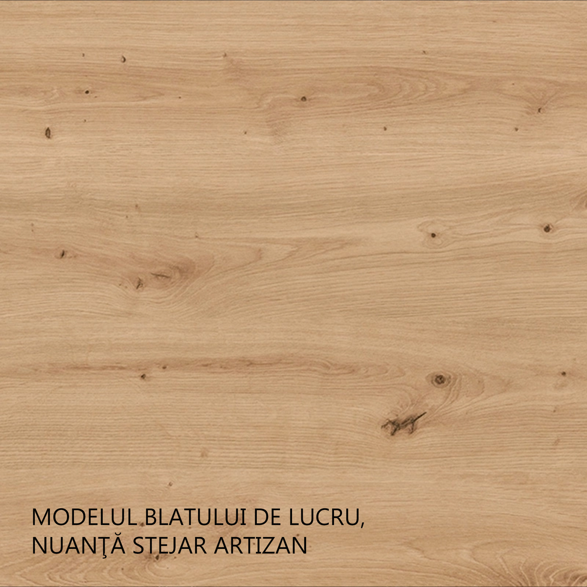 Dulap bucatarie LULA, stejar artisan / alb