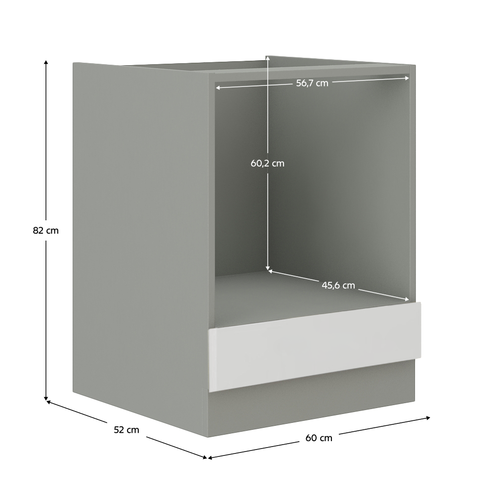 Dulap bucatarie modular PRADO 60 DG BB, vedere 9