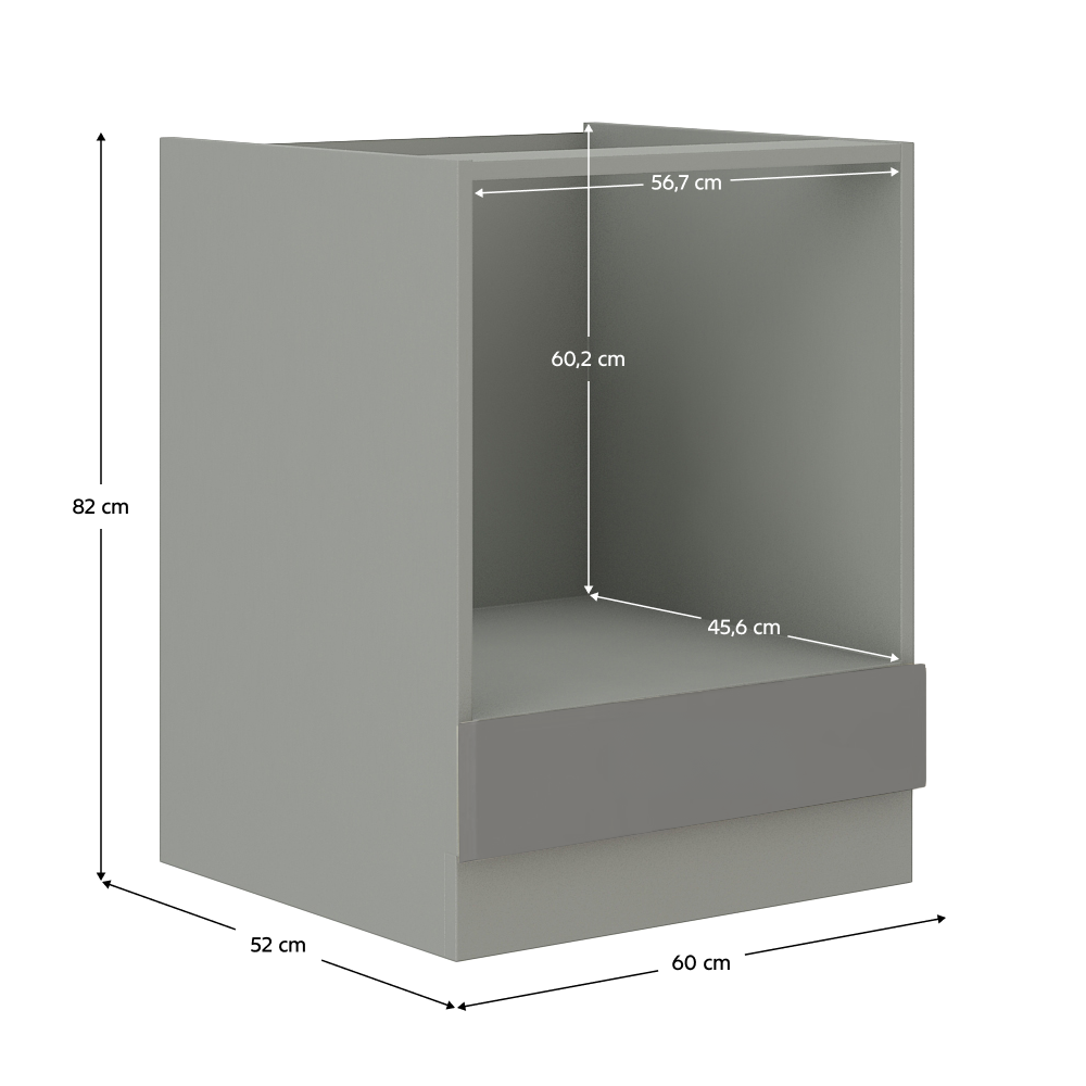 Dulap bucatarie modular PRADO 60 DG BB, vedere 6