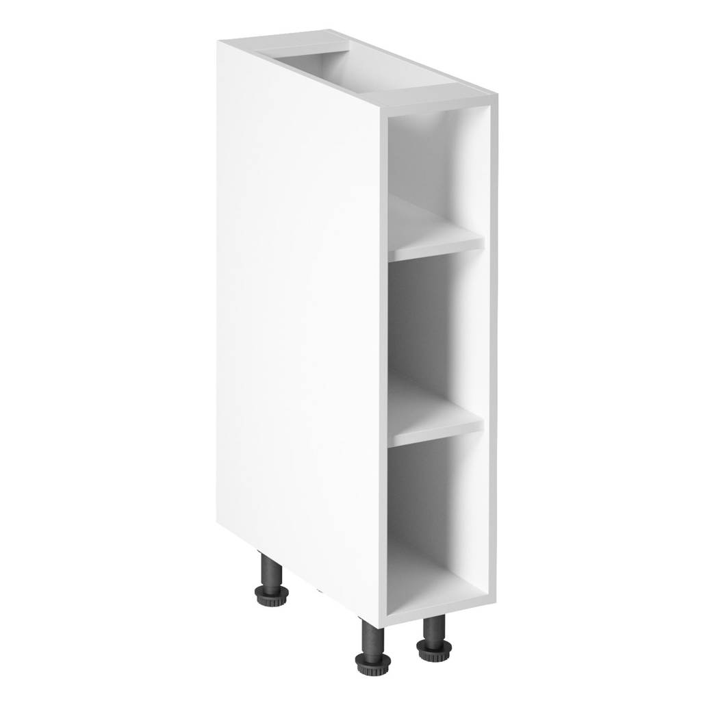 Dulap inferior cu doua rafturi alb PROVENCE, D20P